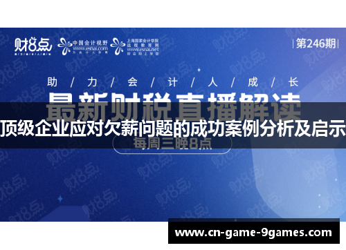 顶级企业应对欠薪问题的成功案例分析及启示