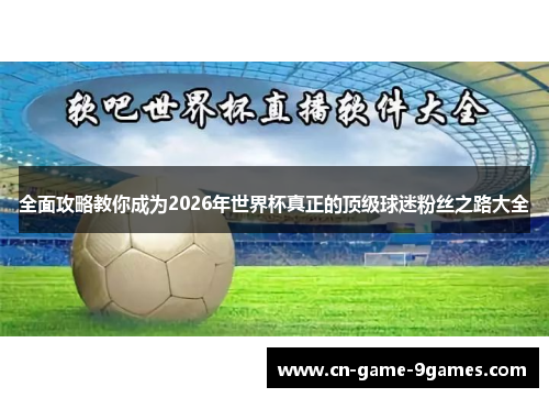 全面攻略教你成为2026年世界杯真正的顶级球迷粉丝之路大全