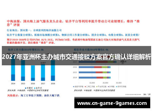 2027年亚洲杯主办城市交通接驳方案官方确认详细解析